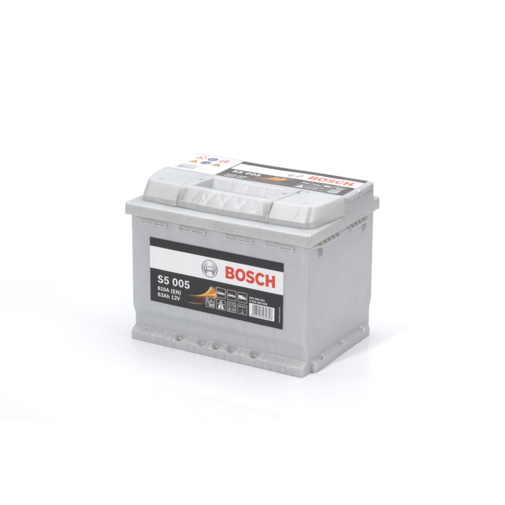 Bosch S5005 Start Silver 63 Ah 610 A 12V