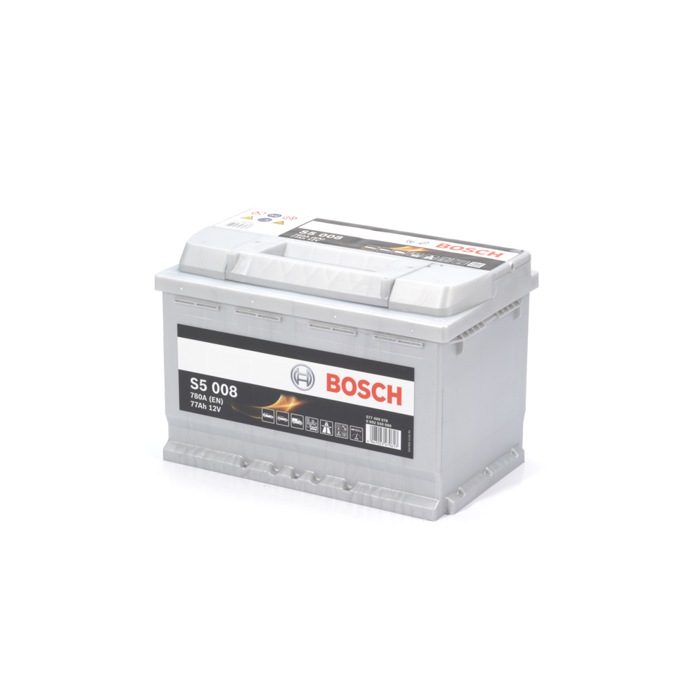 Bosch S5008 Start Silver 77 Ah 780 A 12V