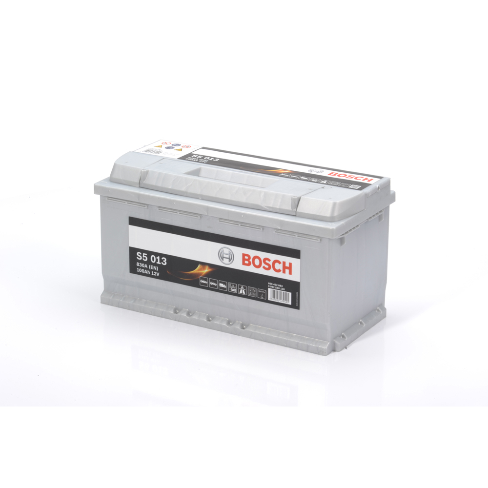 Bosch S5013 Start Silver 100 Ah 830 A 12V