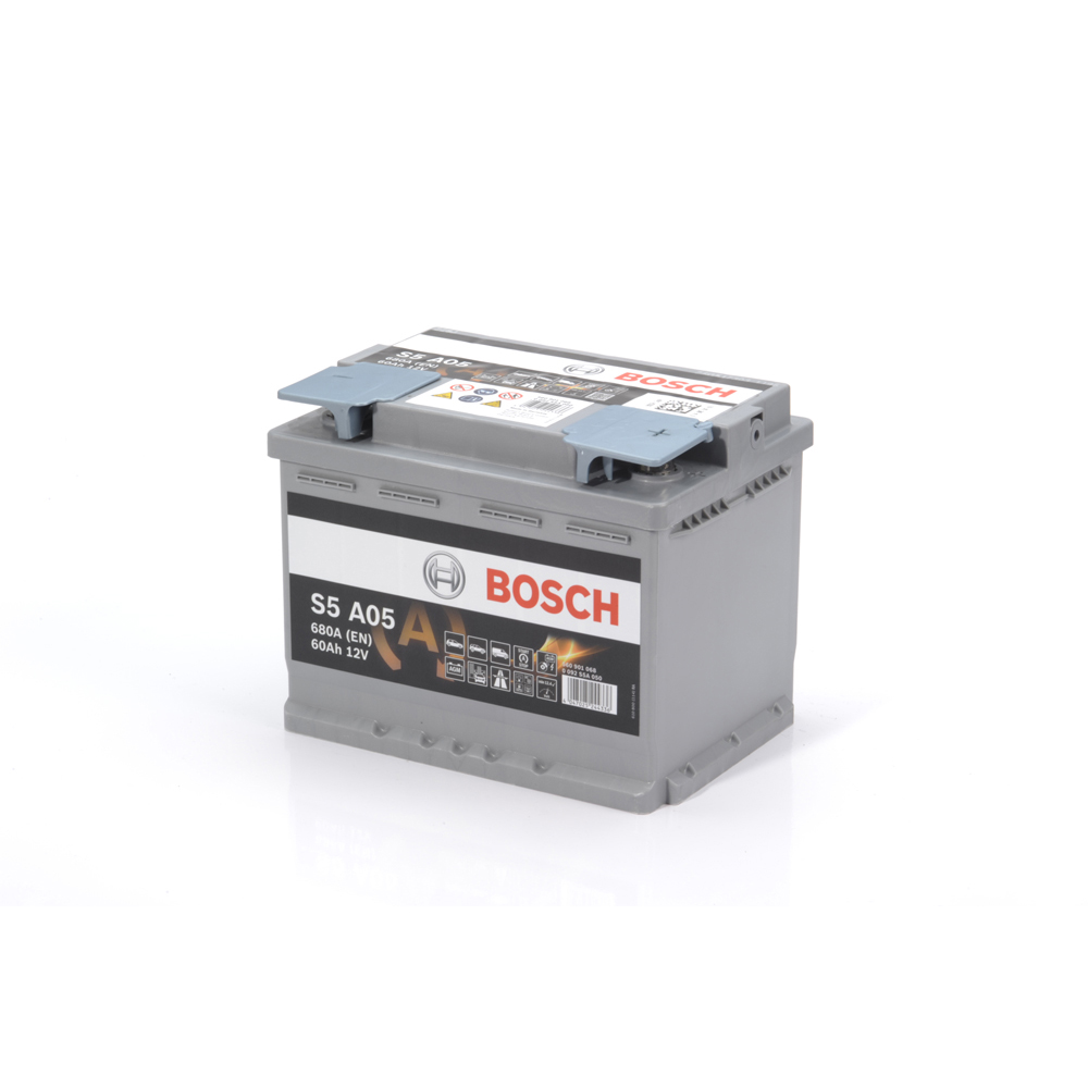 Bosch S5A05 AGM 60 Ah 680 A 12V