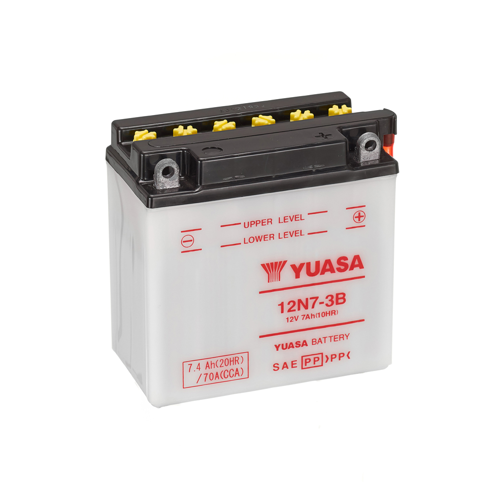 Yuasa Conventional 12N7-3B 7 Ah 70 A 12V