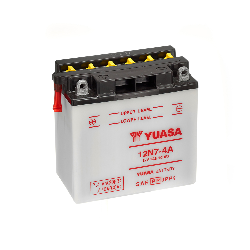 Yuasa Conventional 12N7-4A 7 Ah 70 A 12V