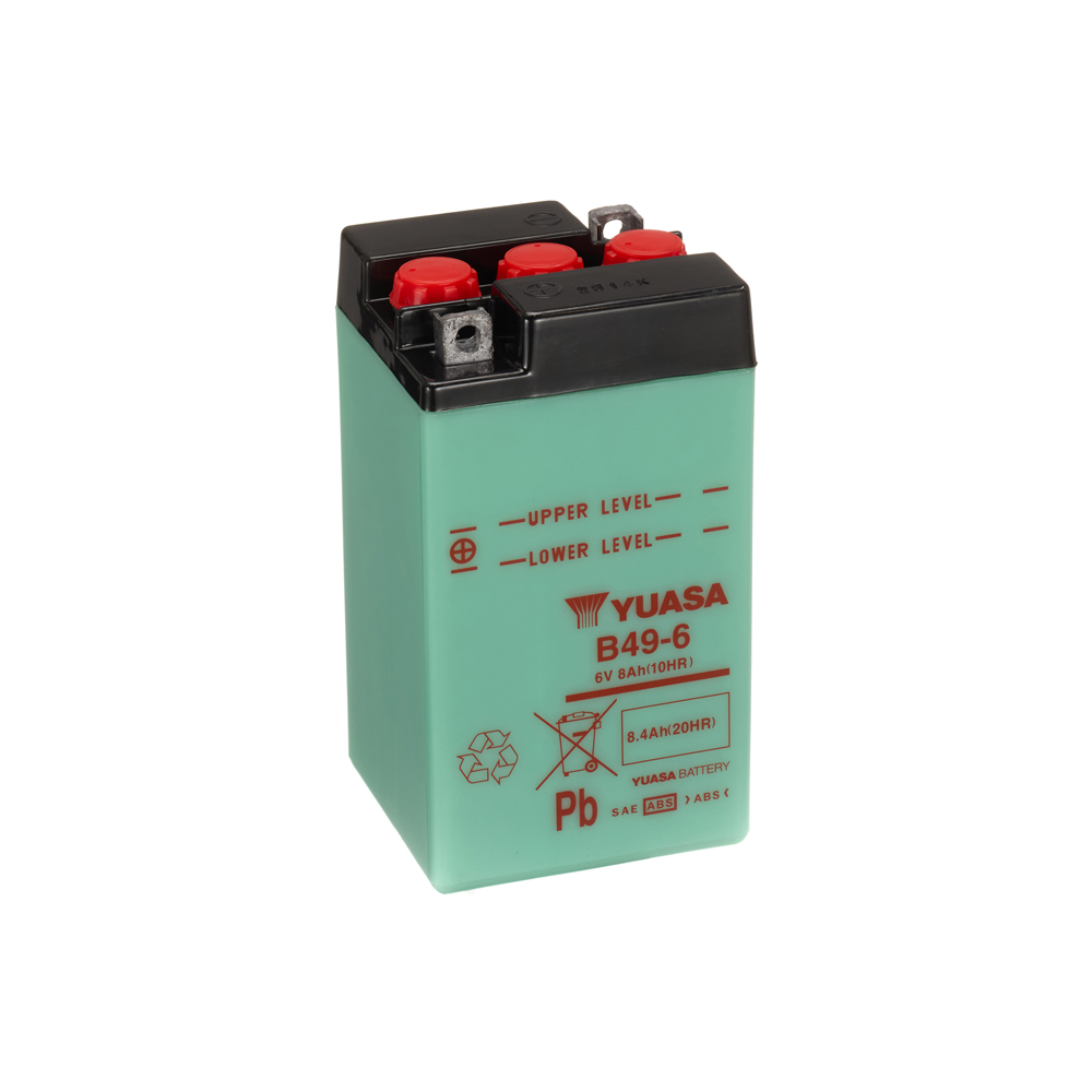 Yuasa Conventional B49-6 8 Ah 6V