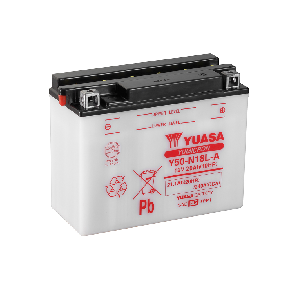 Yuasa YuMicron Y50-N18L-A 20 Ah 240 A 12V