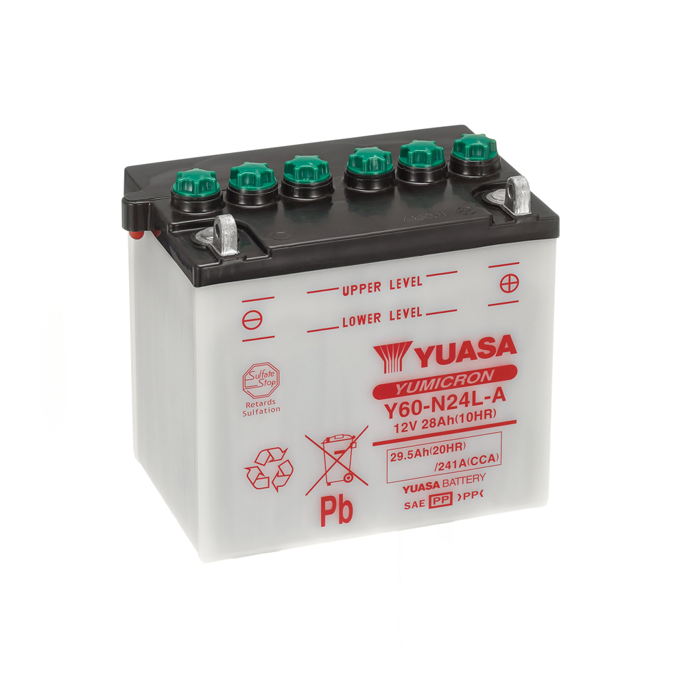 Yuasa YuMicron Y60-N24L-A 28 Ah 241 A 12V