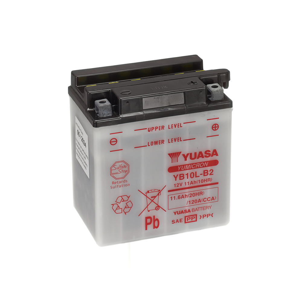 Yuasa YuMicron YB10L-B2 11 Ah 120 A 12V