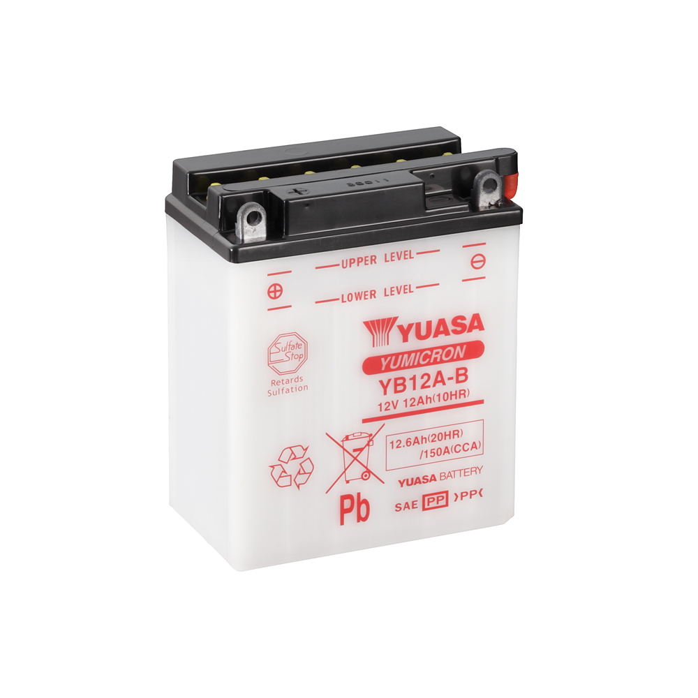 Yuasa YuMicron YB12A-B 12 Ah 150 A 12V