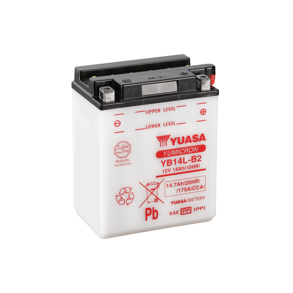 Yuasa YuMicron YB14L-B2 14 Ah 175 A 12V