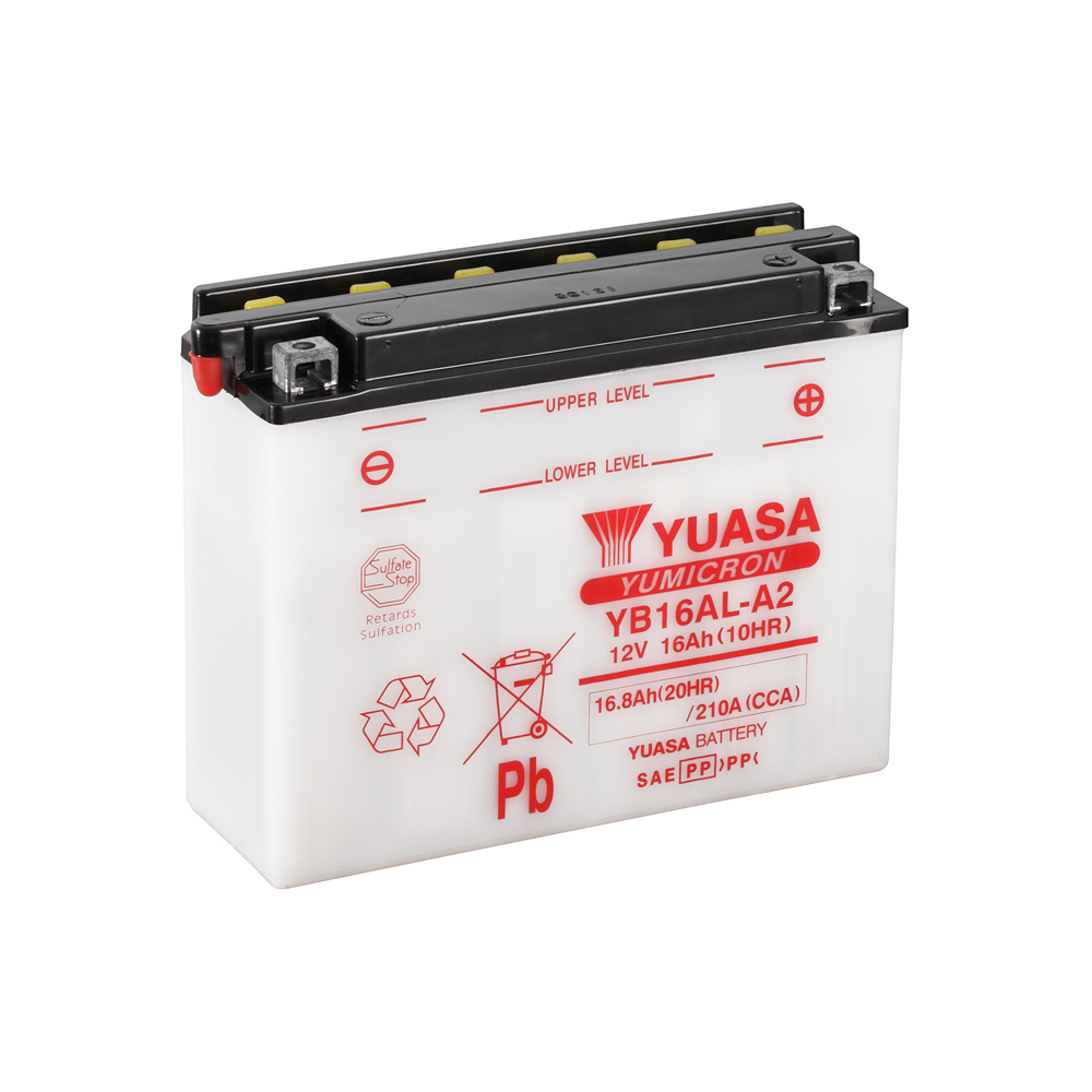 Yuasa YuMicron YB16AL-A2 16 Ah 210 A 12V