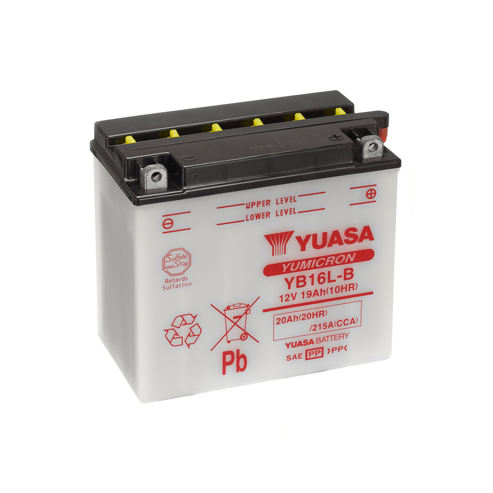 Yuasa YuMicron YB16L-B 19 Ah 215 A 12V