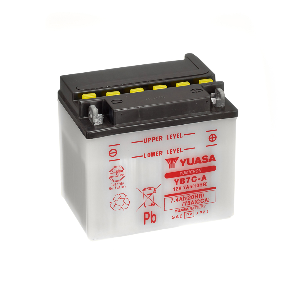 Yuasa YuMicron YB7C-A 7 Ah 75 A 12V