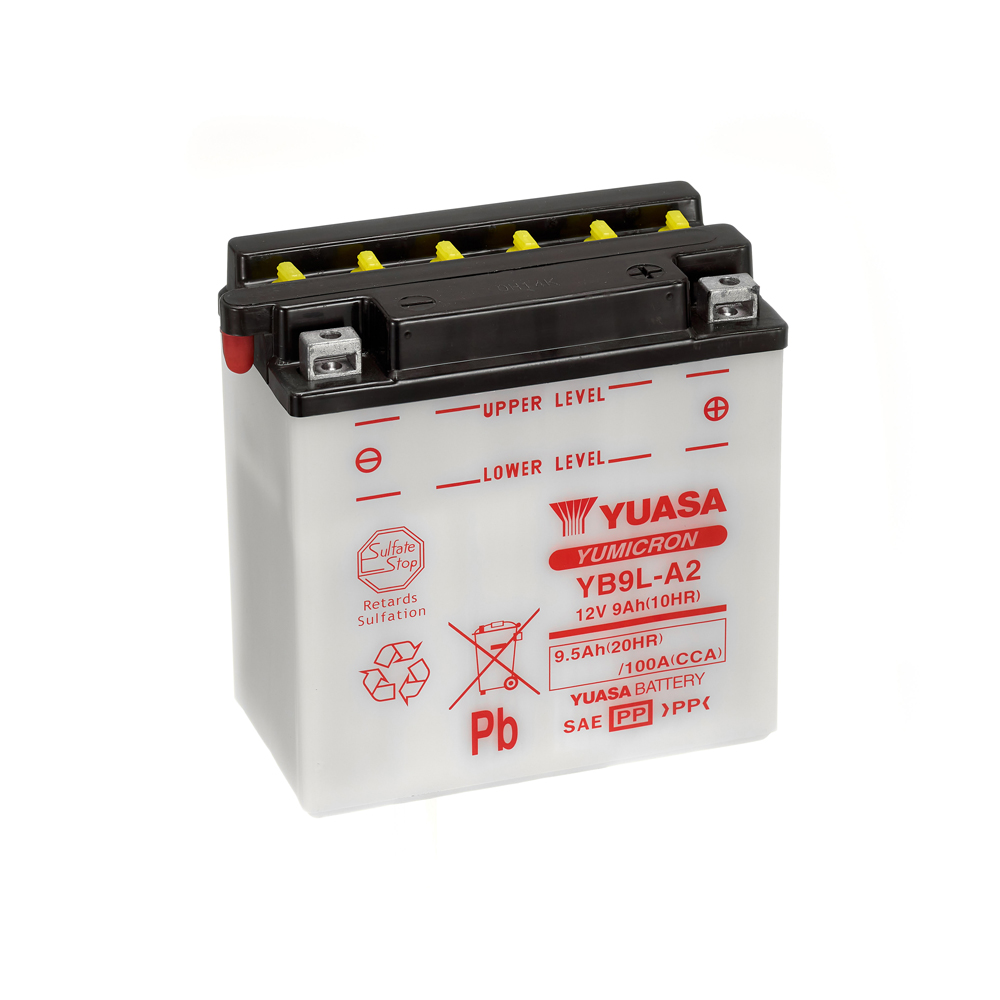 Yuasa YuMicron YB9L-A2 9 Ah 100 A 12V