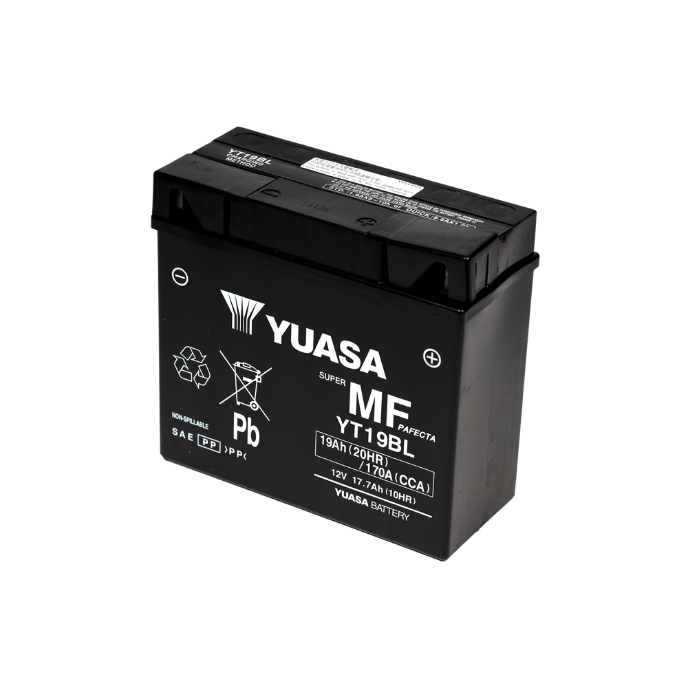 Yuasa Maintenance Free AGM YT19BL 17,7 Ah 170 A 12V