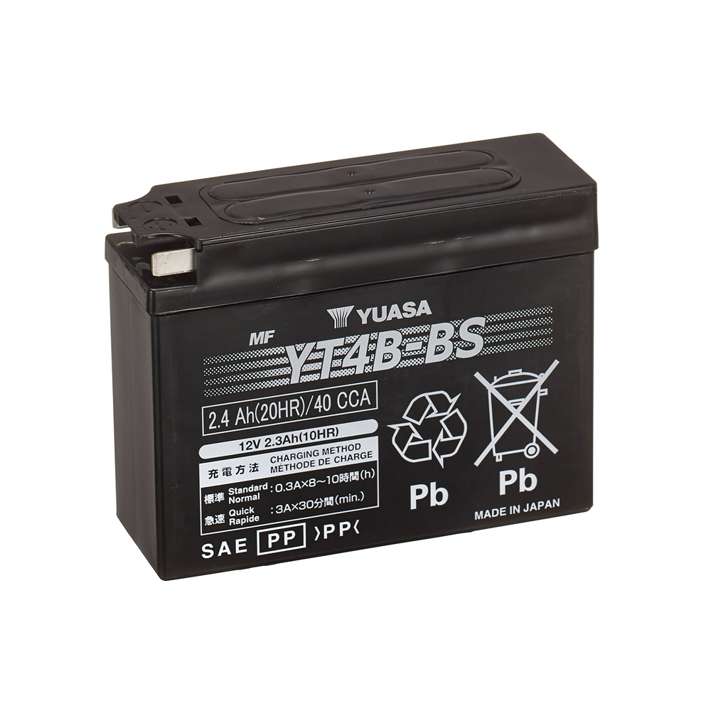 Yuasa Maintenance Free AGM YT4B-BS 2,3 Ah 40 A 12V