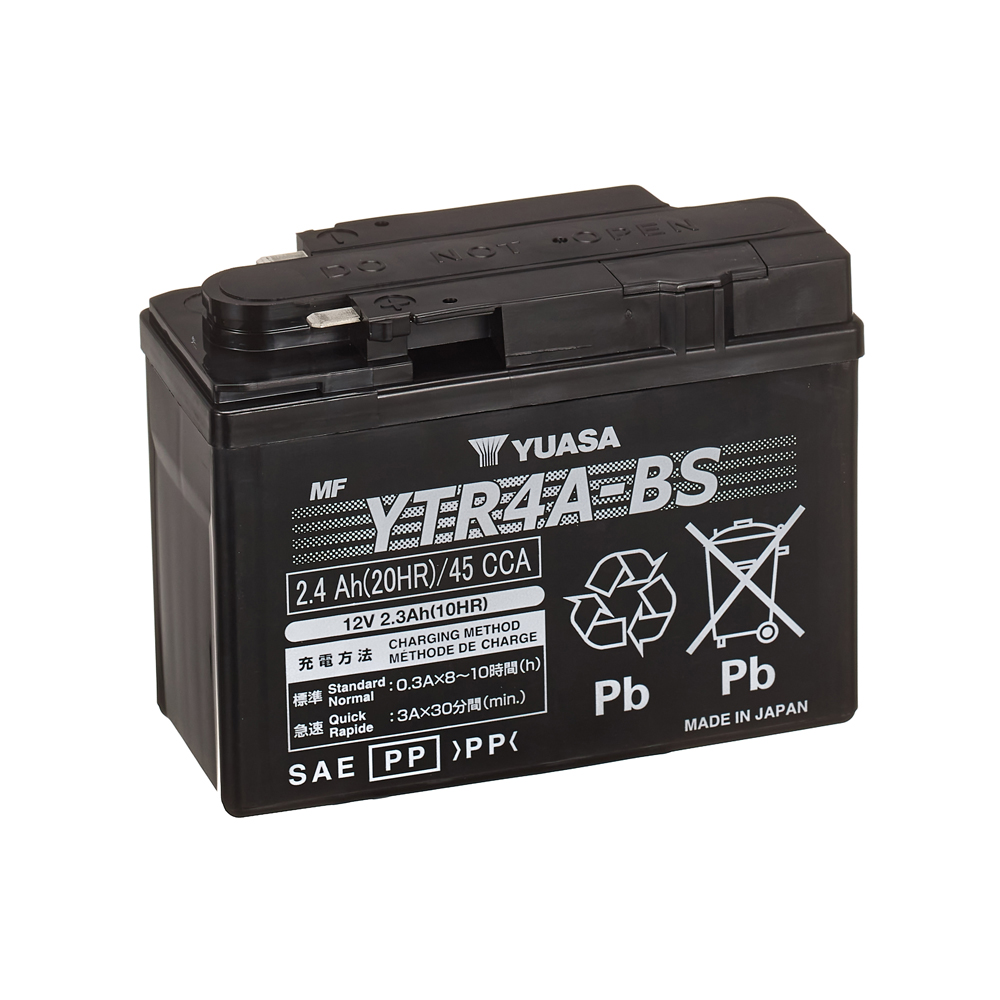 Yuasa Maintenance Free AGM YTR4A-BS 2,3 Ah 45 A 12V
